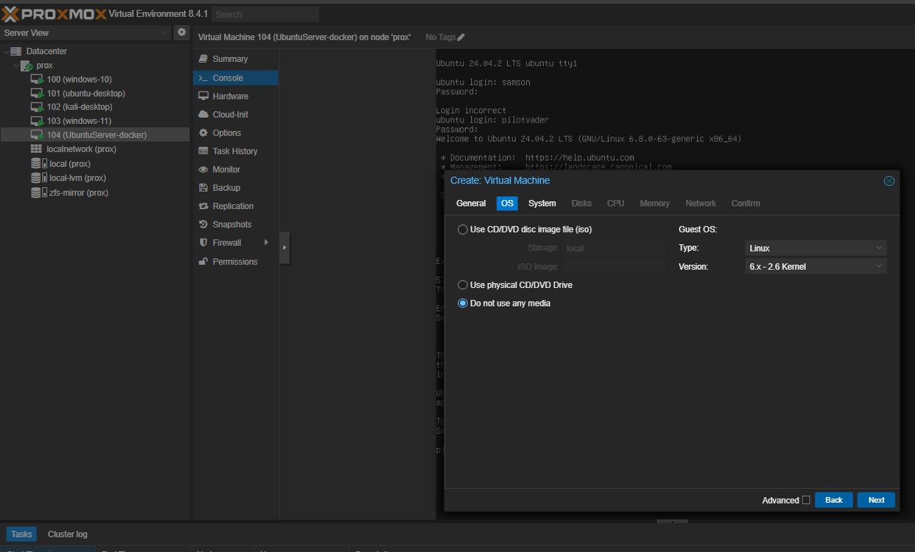 2 Not using any installation media